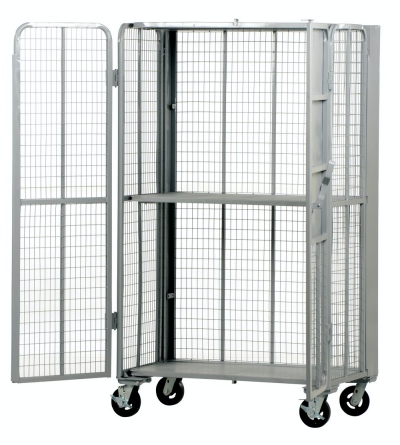 Vestil Folding Security Cart